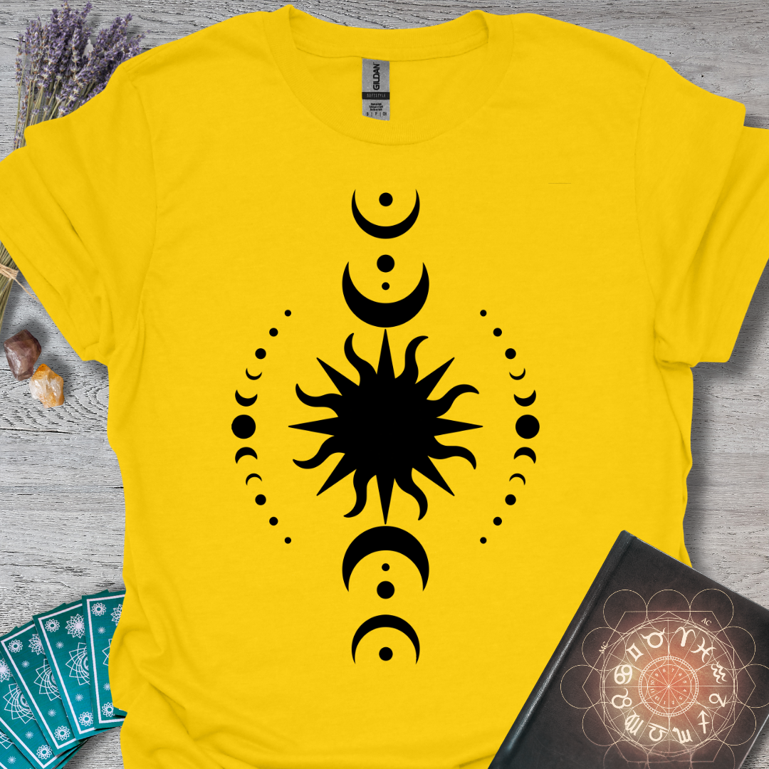 Sun and Moon Phases T-Shirt