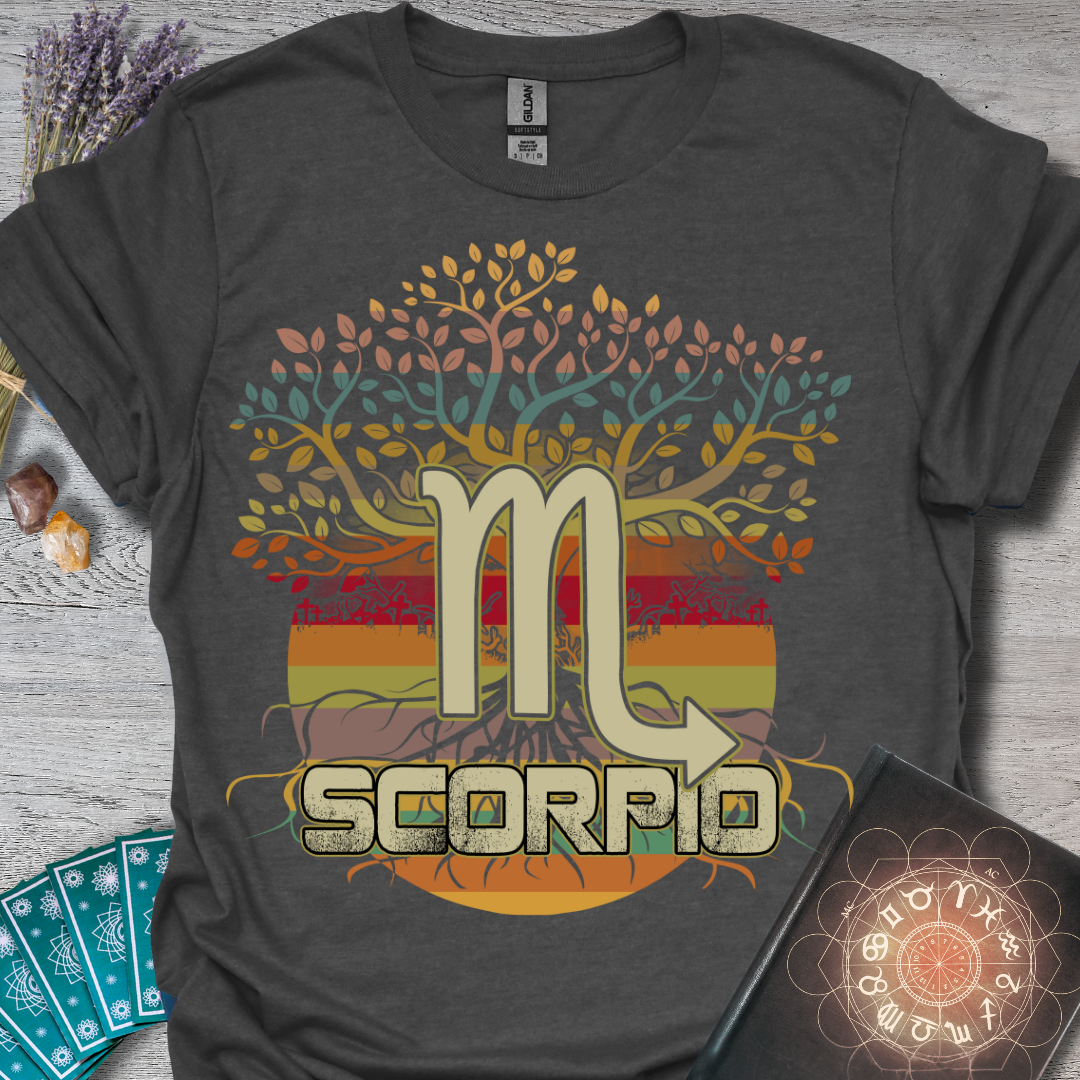 Scorpio Tree of Life T-Shirt