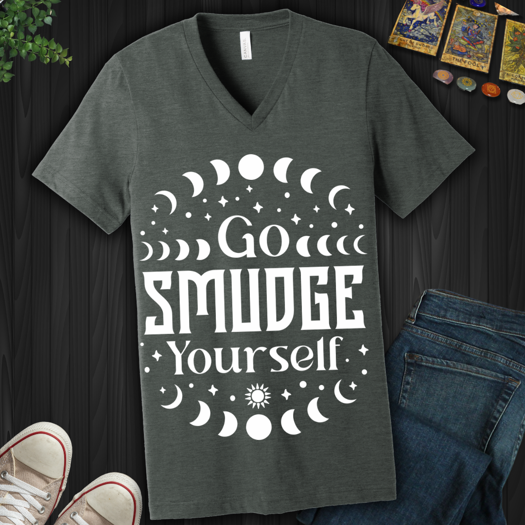 Go Smudge Yourself V-Neck Tee