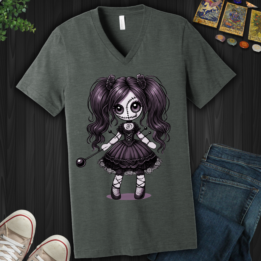 Pin Me Pretty V-Neck Tee