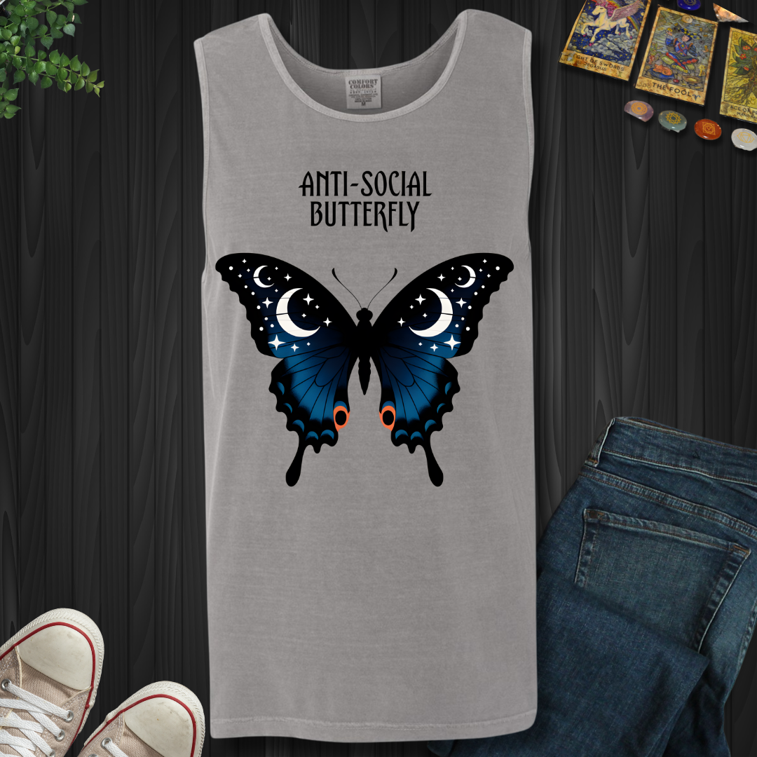 Anti-social Butterfly Tank Top