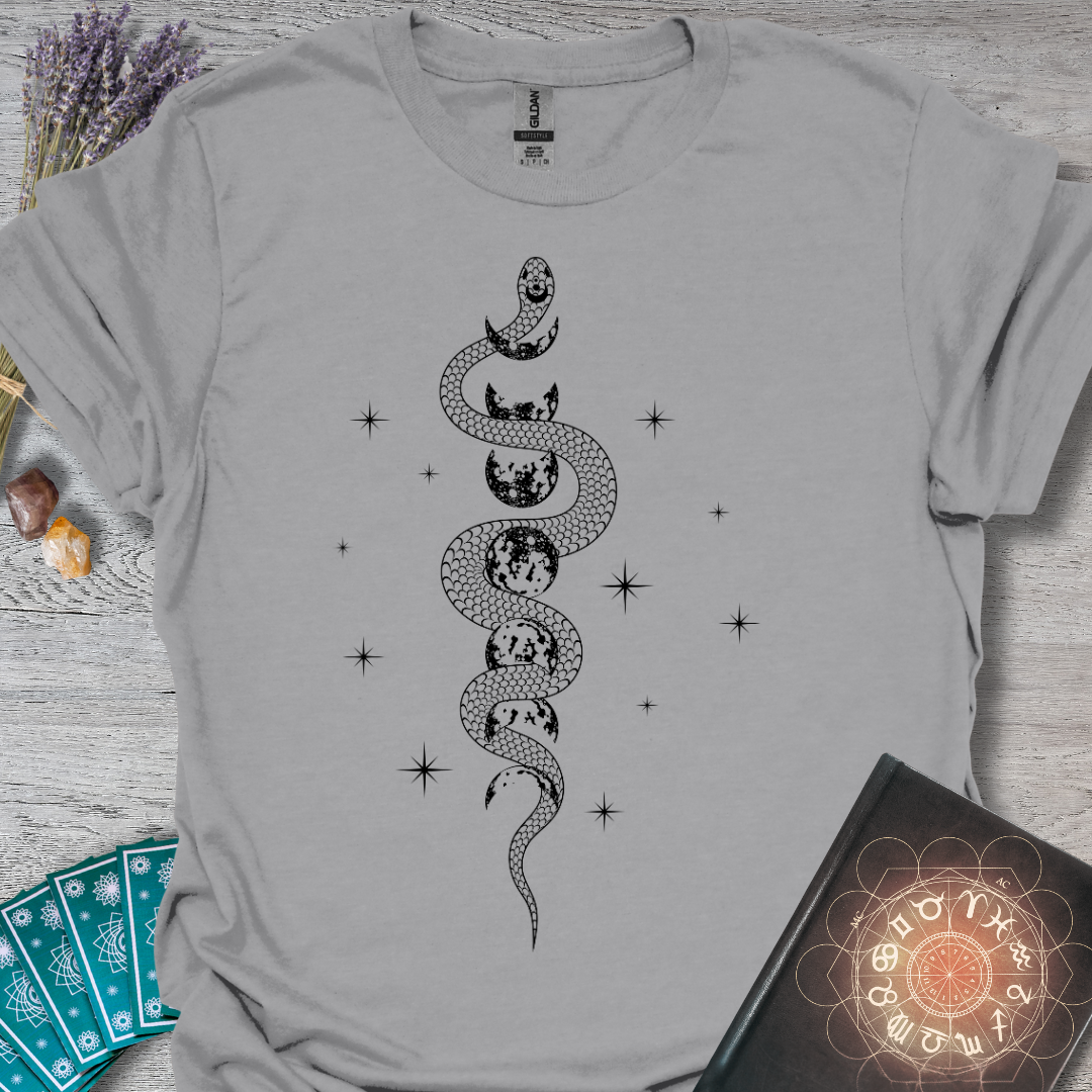 Moon Phase Snake T-Shirt