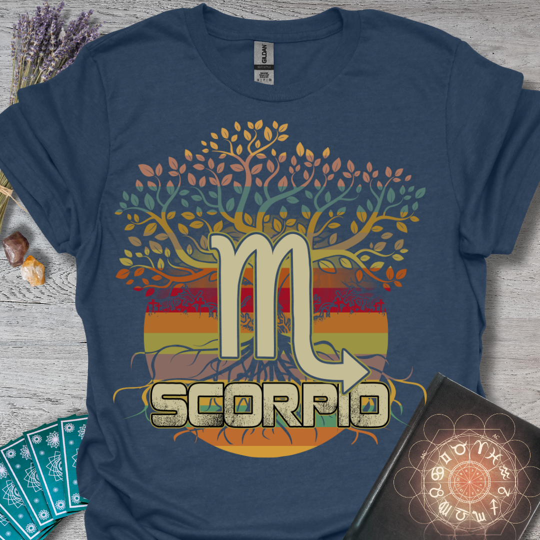 Scorpio Tree of Life T-Shirt