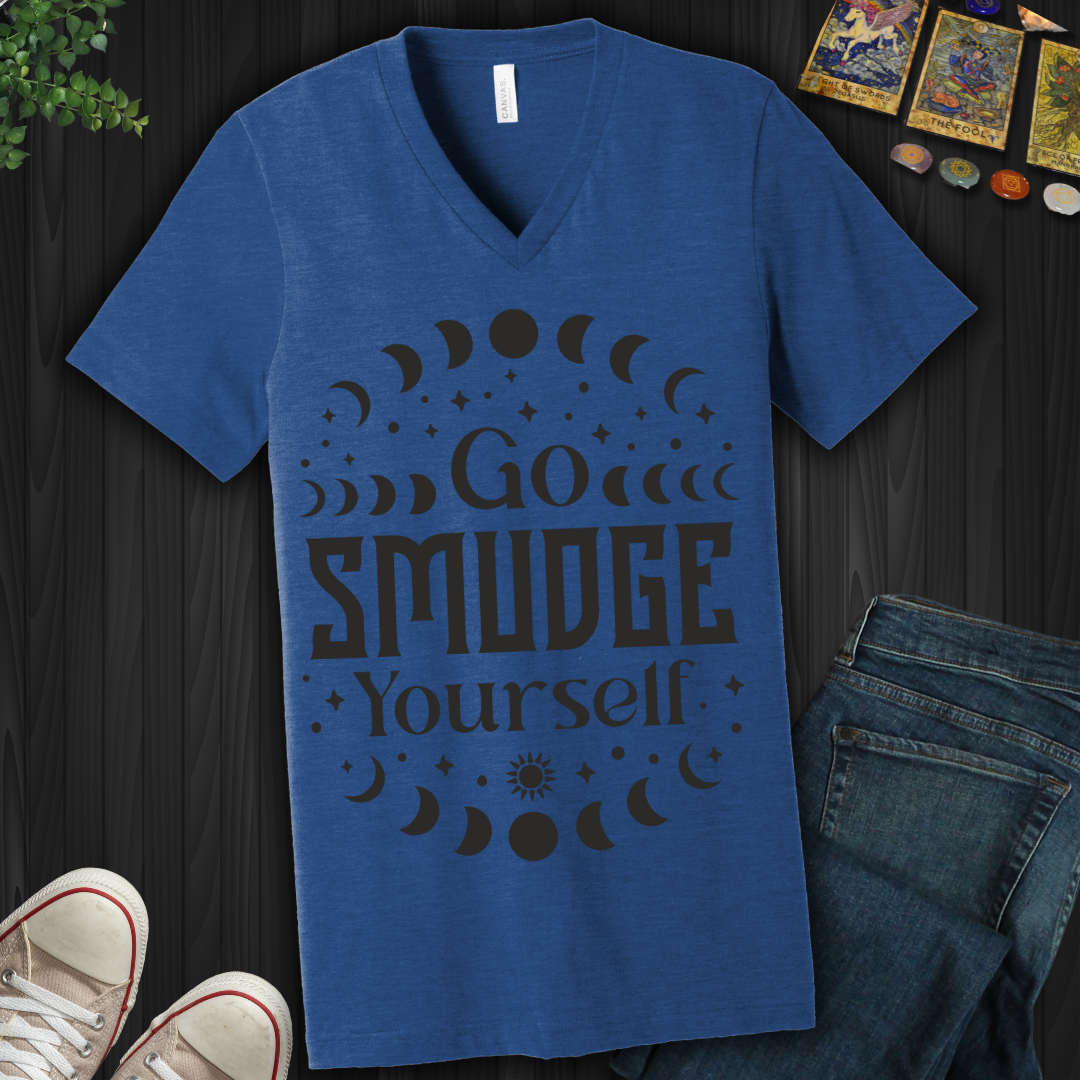 Go Smudge Yourself V-Neck Tee