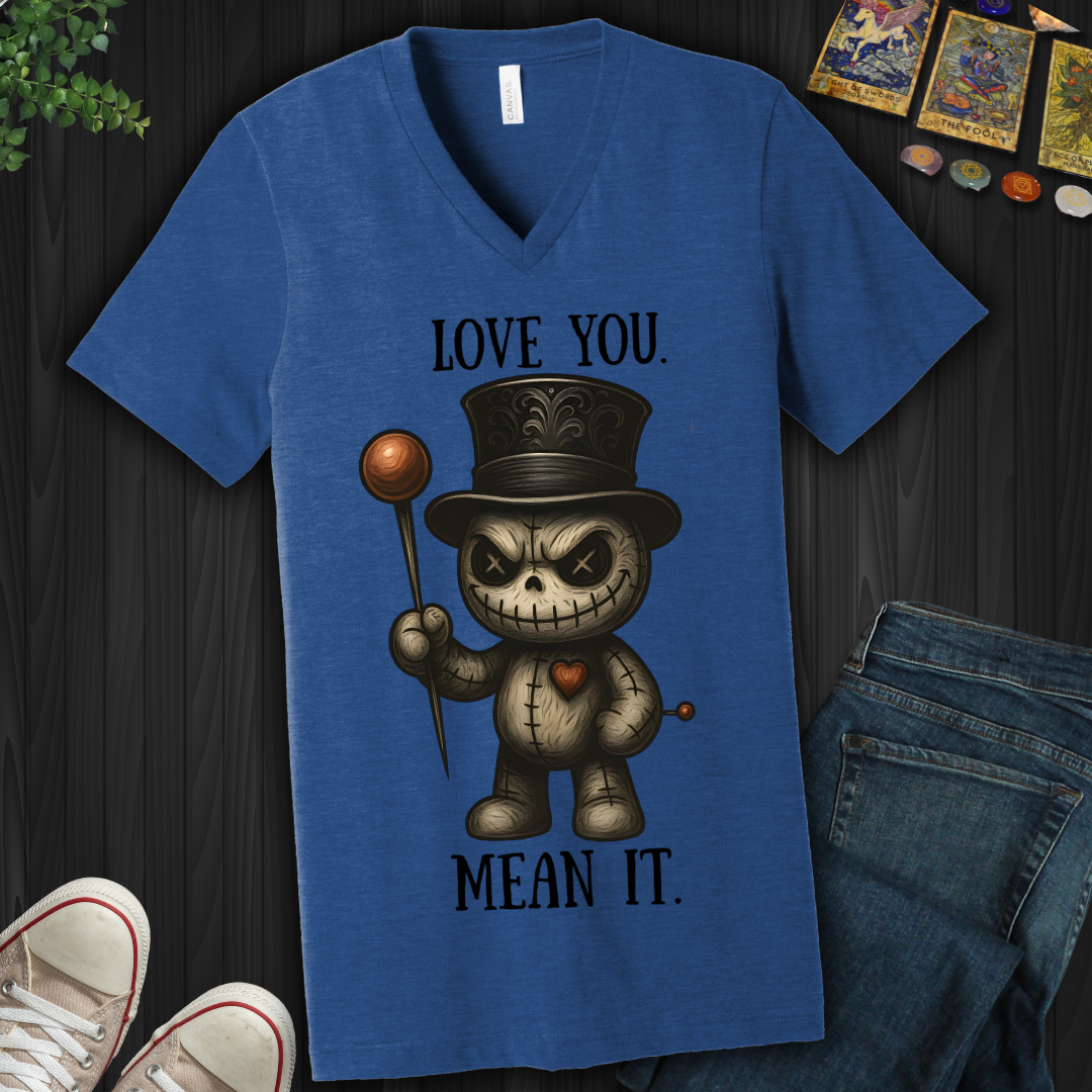 Love You Mean It V-Neck Tee