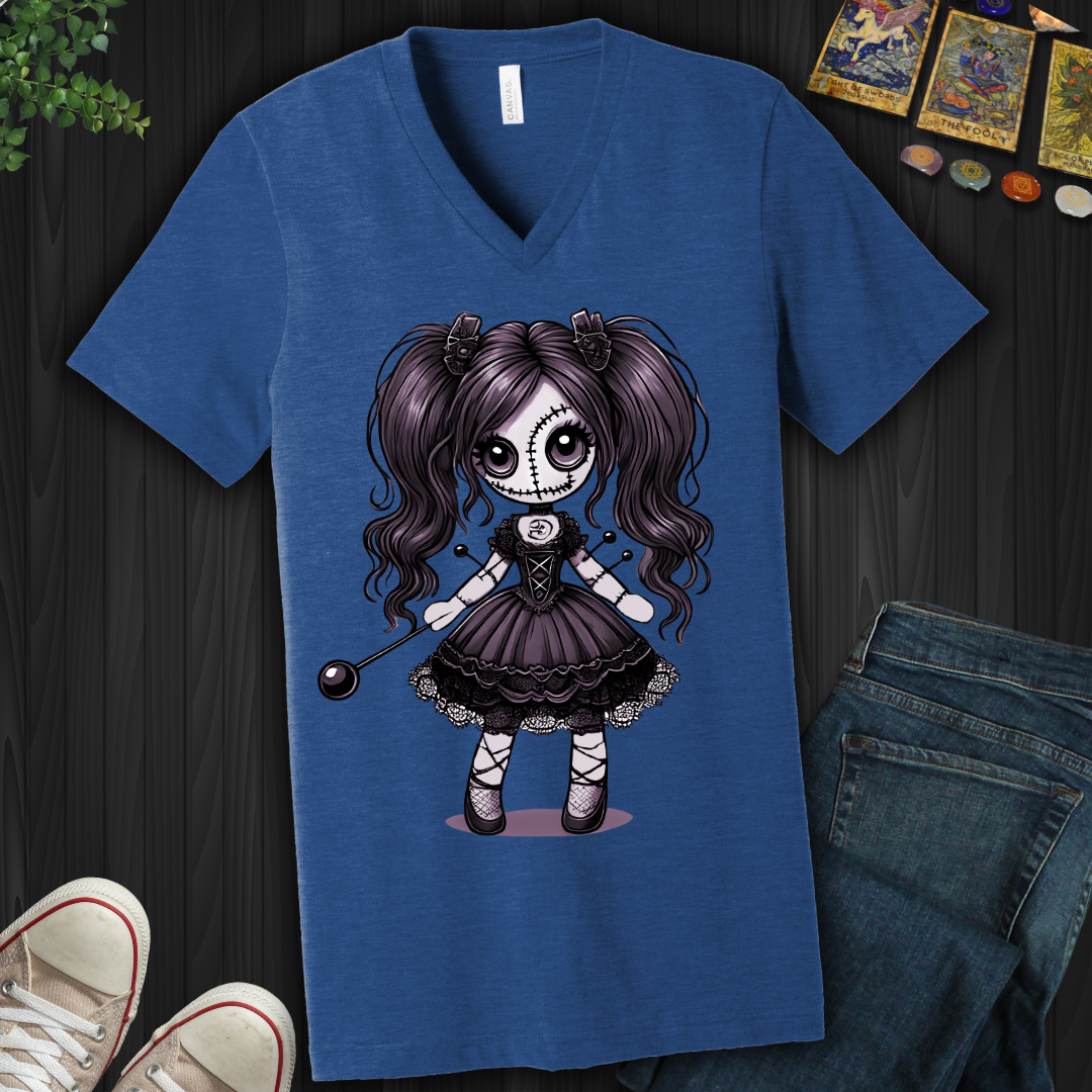 Pin Me Pretty V-Neck Tee