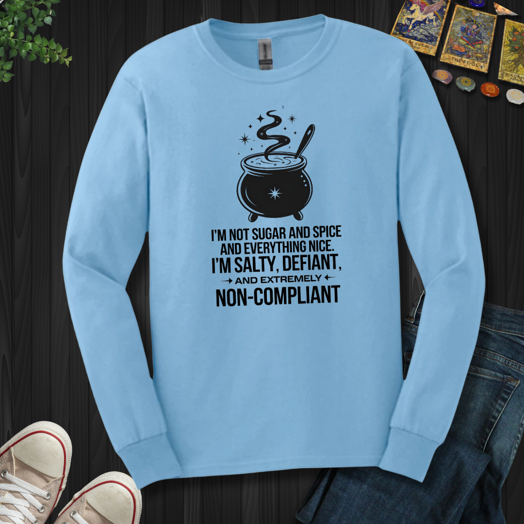 Non-Compliant Long Sleeve Tee