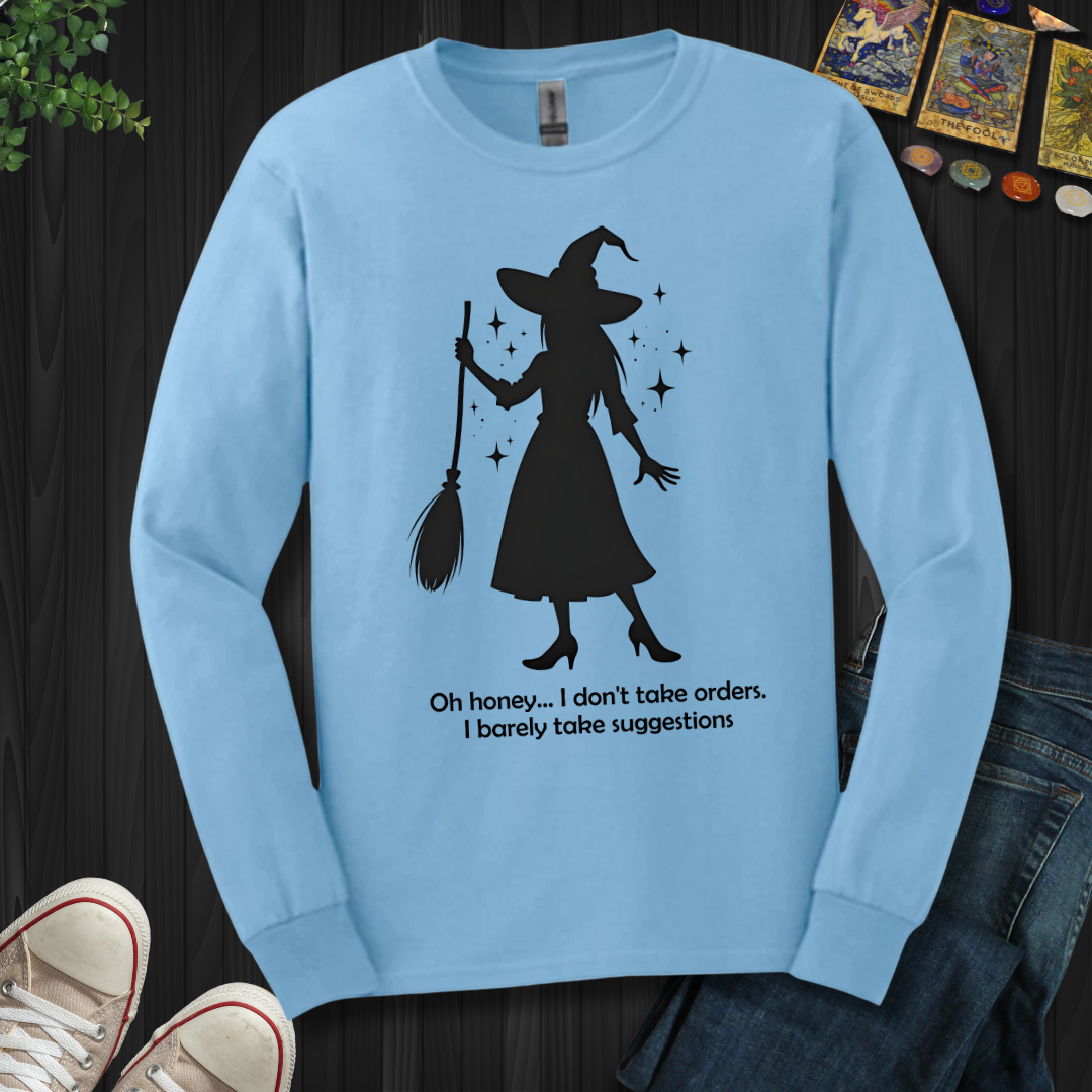 Witchy Attitude Long Sleeve Tee