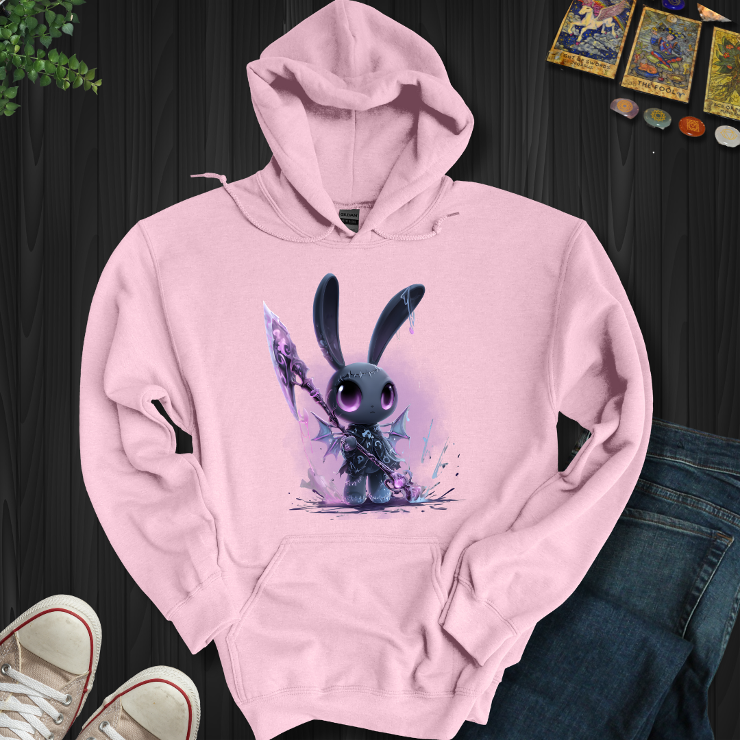 Warrior Bunny Hooded Sweatshirt