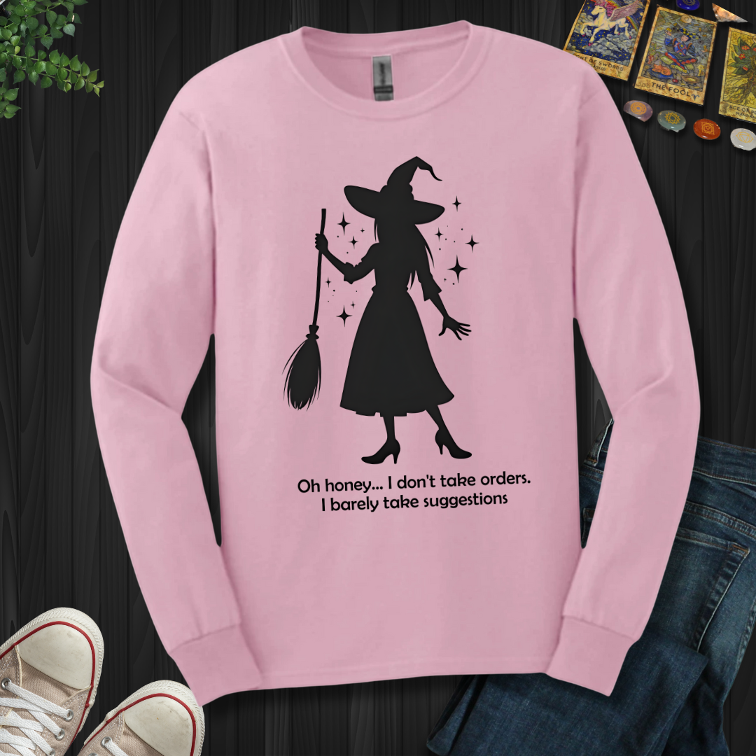 Witchy Attitude Long Sleeve Tee