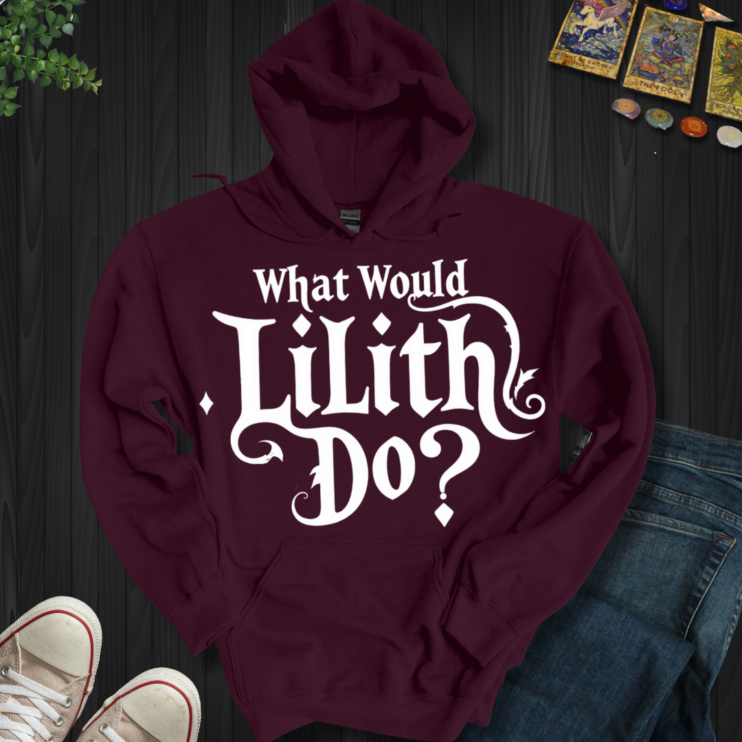 Lilith Empowered: The Original Rebel Hooded Sweatshirt