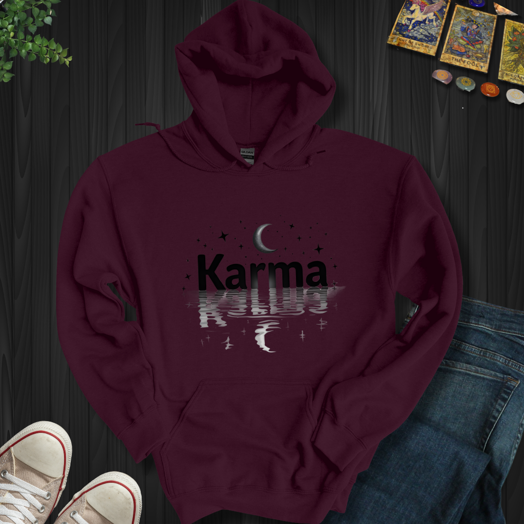 Reflective Karma Hooded Sweatshirt