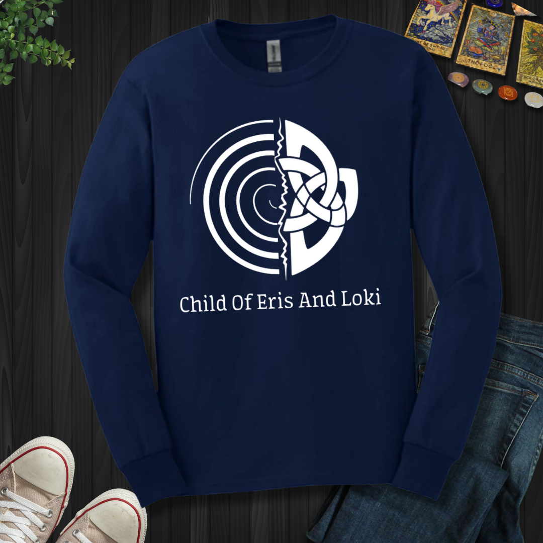 Child Of Eris And Loki Long Sleeve Tee