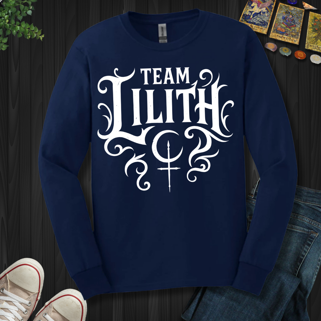 Team Lilith: Sacred Rebellion Long Sleeve Tee