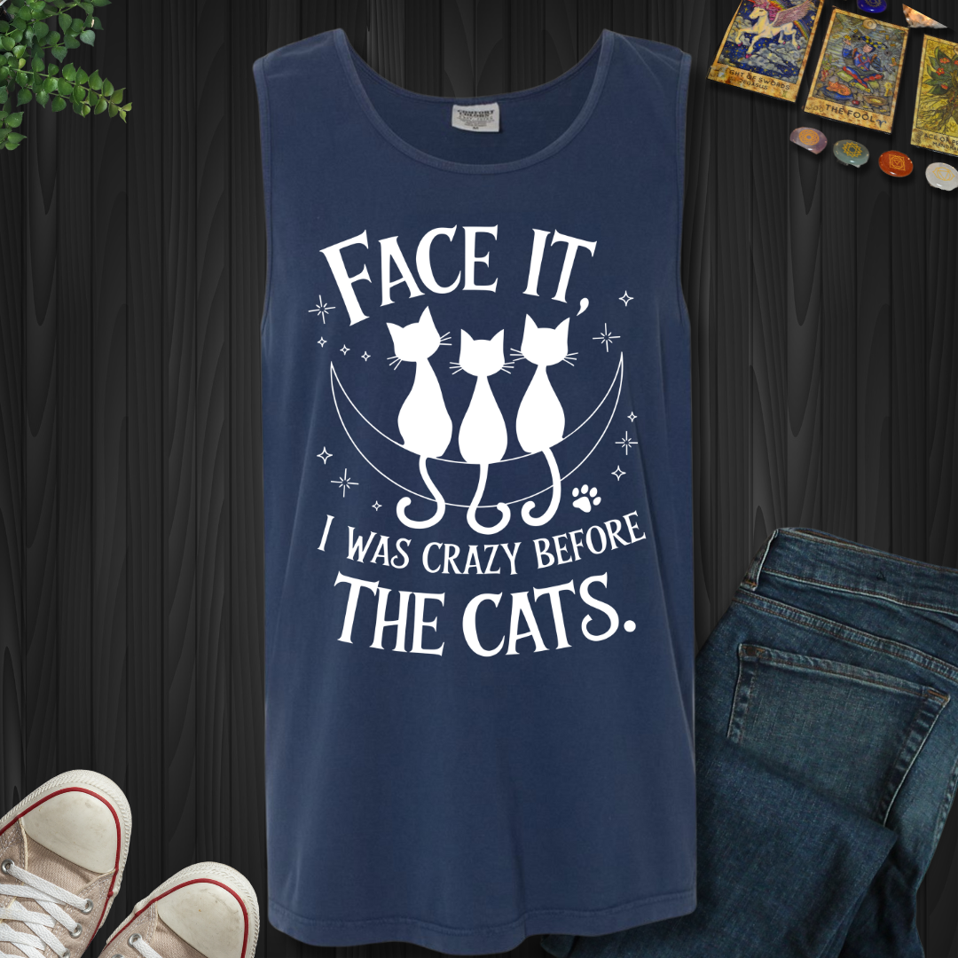 Crazy Before Cats Tank Top