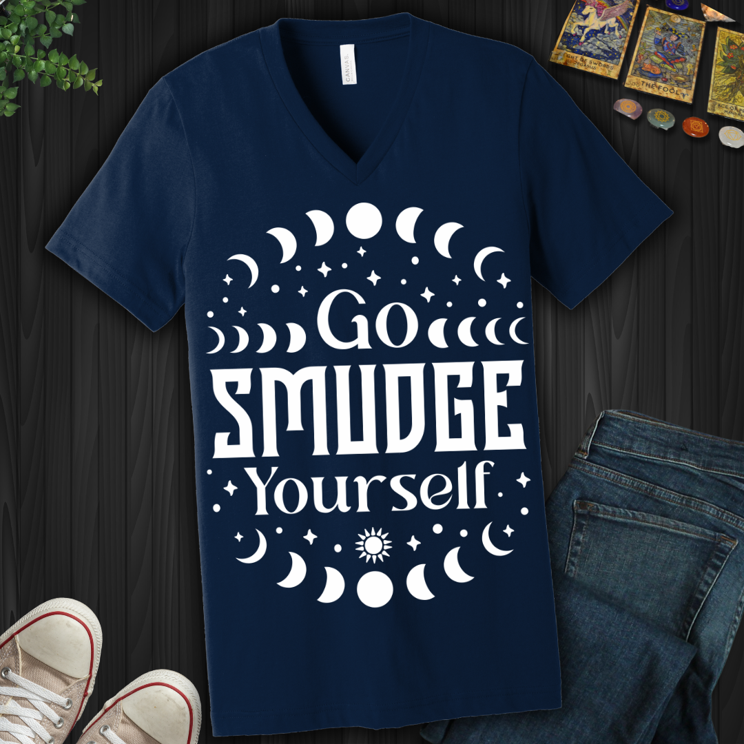 Go Smudge Yourself V-Neck Tee