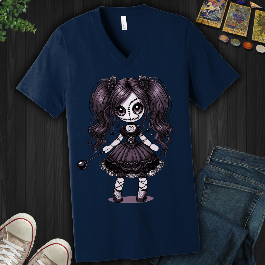 Pin Me Pretty V-Neck Tee
