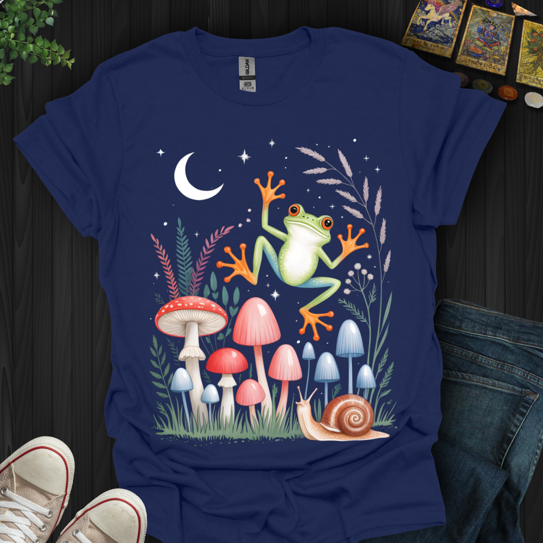 Frogs, Fungi & Good Vibes T-Shirt