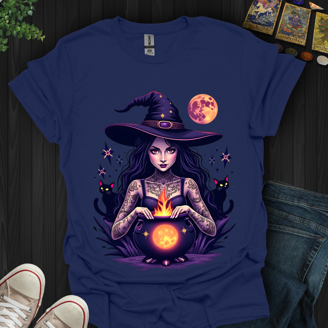 Cauldron Witch T-Shirt