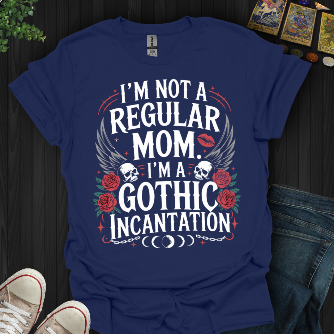 Gothic Incantation Mom T-Shirt