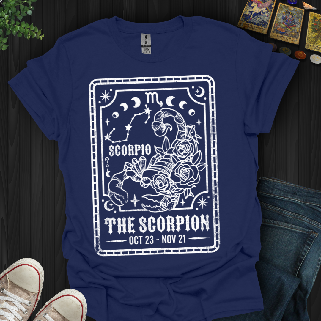 Scorpio: The Rose & The Sting T-Shirt