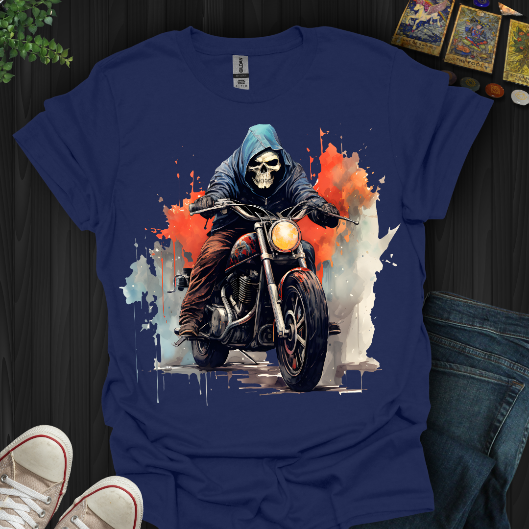 Skeleton Motorcycle T-Shirt