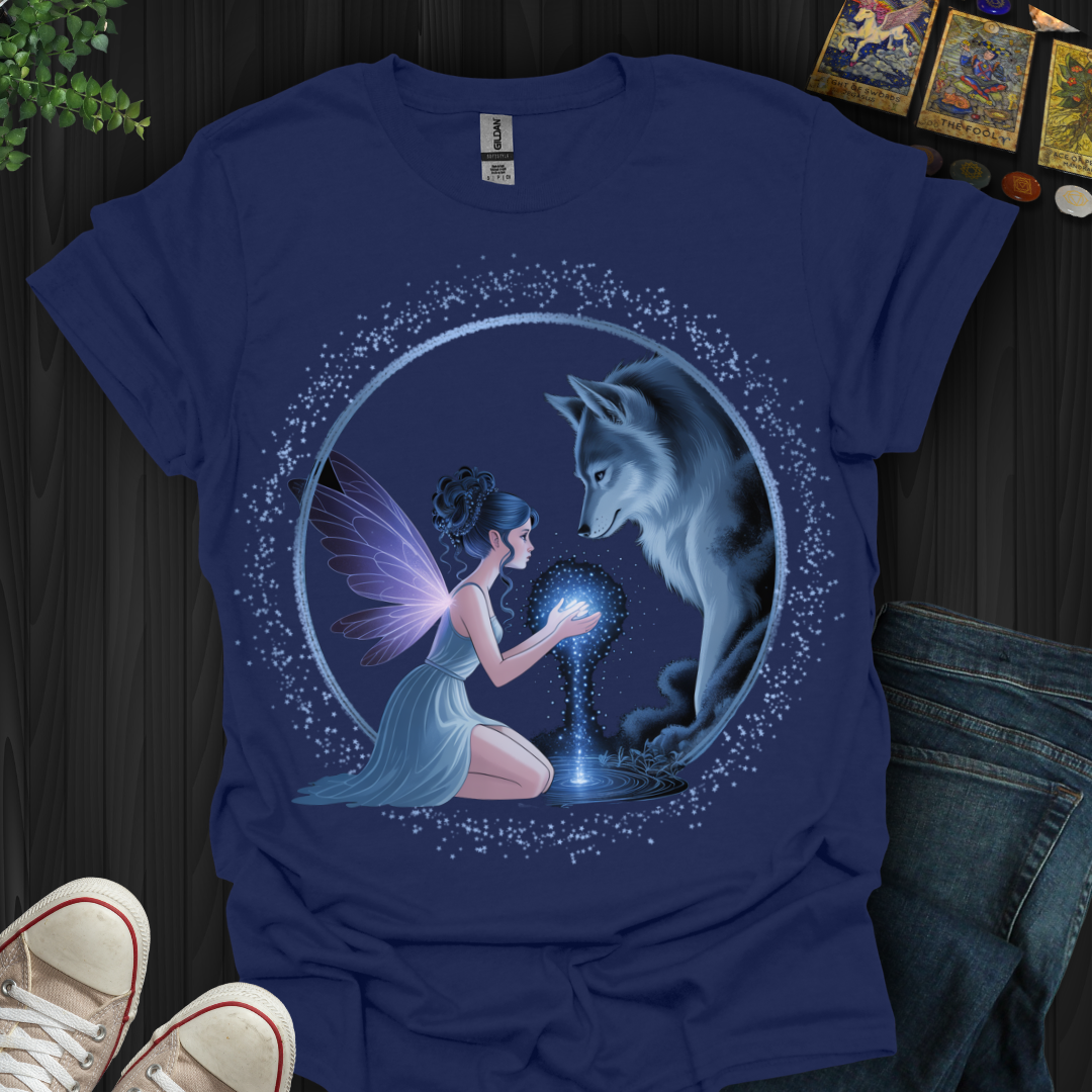 Fairy And Wolf T-Shirt