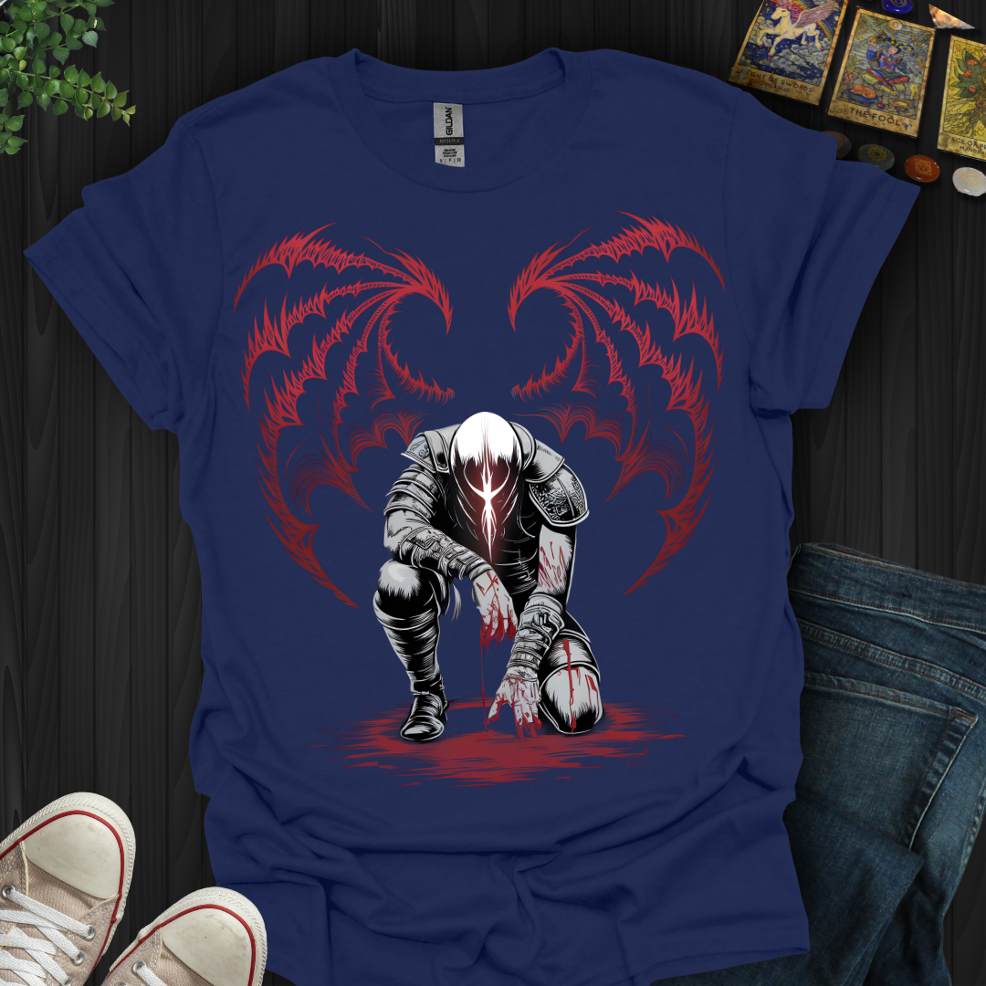 Fallen, Not Defeated – Lilith’s Warrior T-Shirt