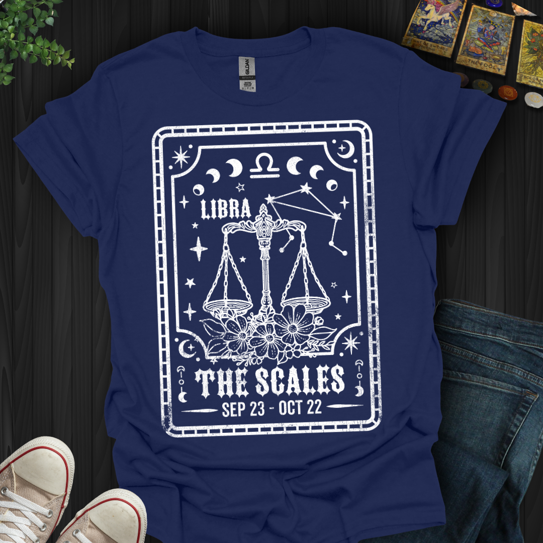 Libra: The Cosmic Balancer T-Shirt