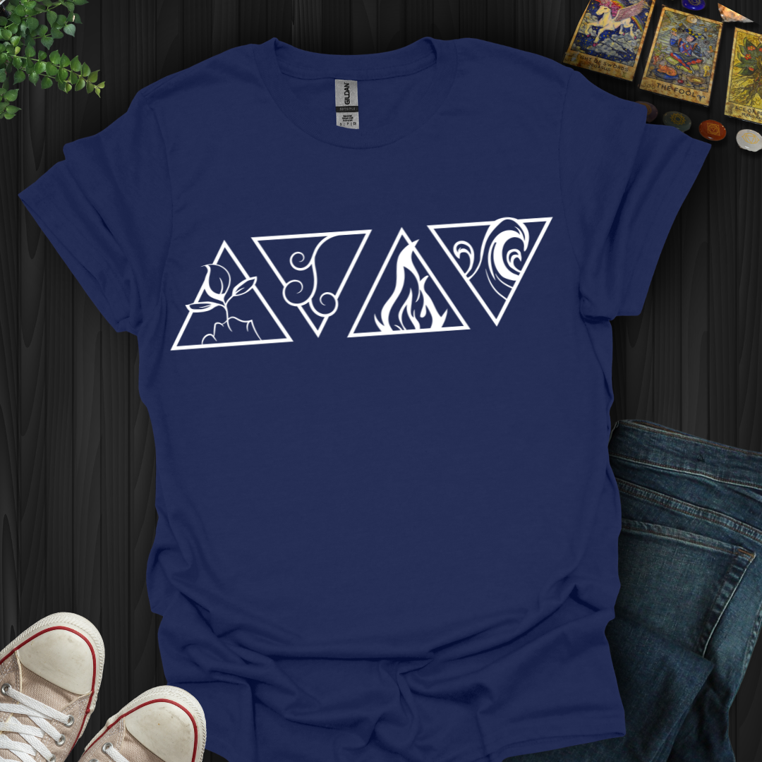 4 Elements (White) T-Shirt