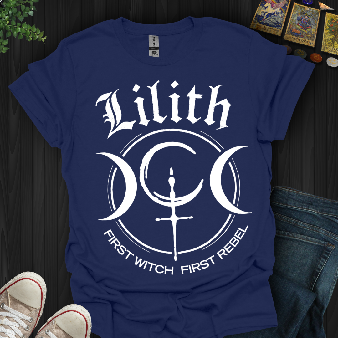 Lilith – First Witch, First Rebel T-Shirt