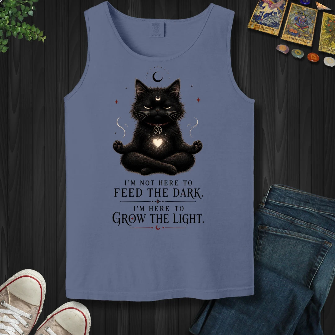 Not Here To Feed The Dark Tank Top