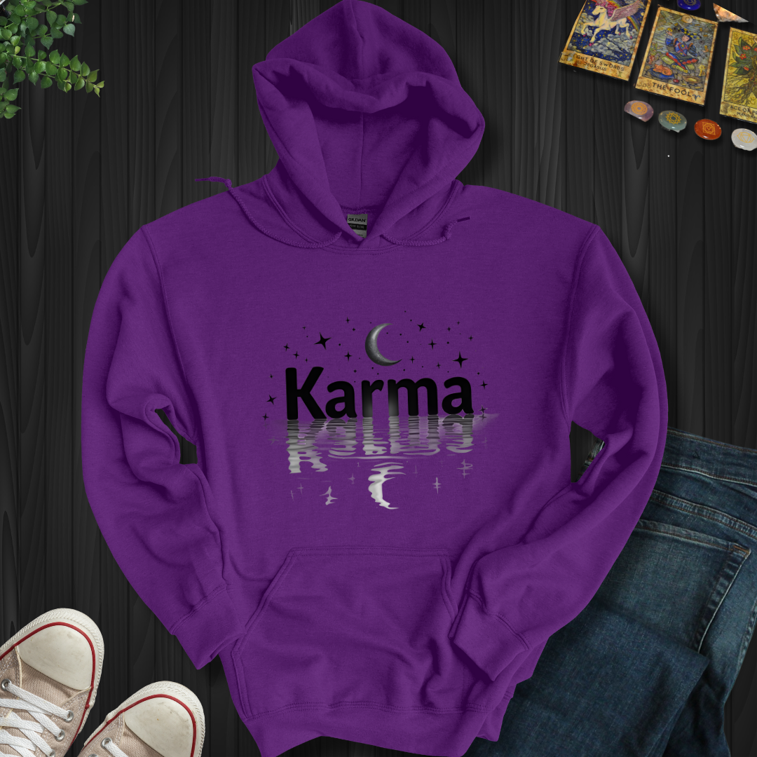 Reflective Karma Hooded Sweatshirt