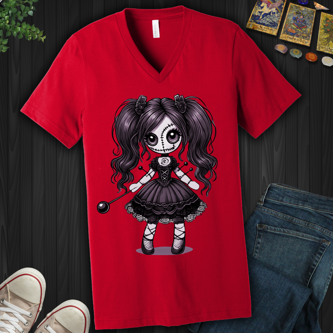 Pin Me Pretty V-Neck Tee