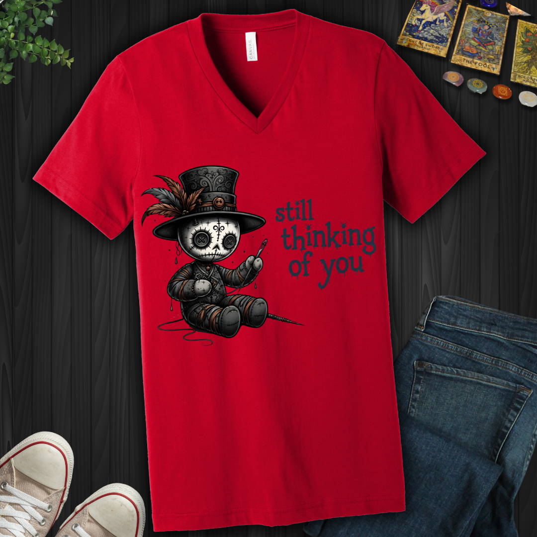 Still Thinking Of You Voodoo V-Neck Tee