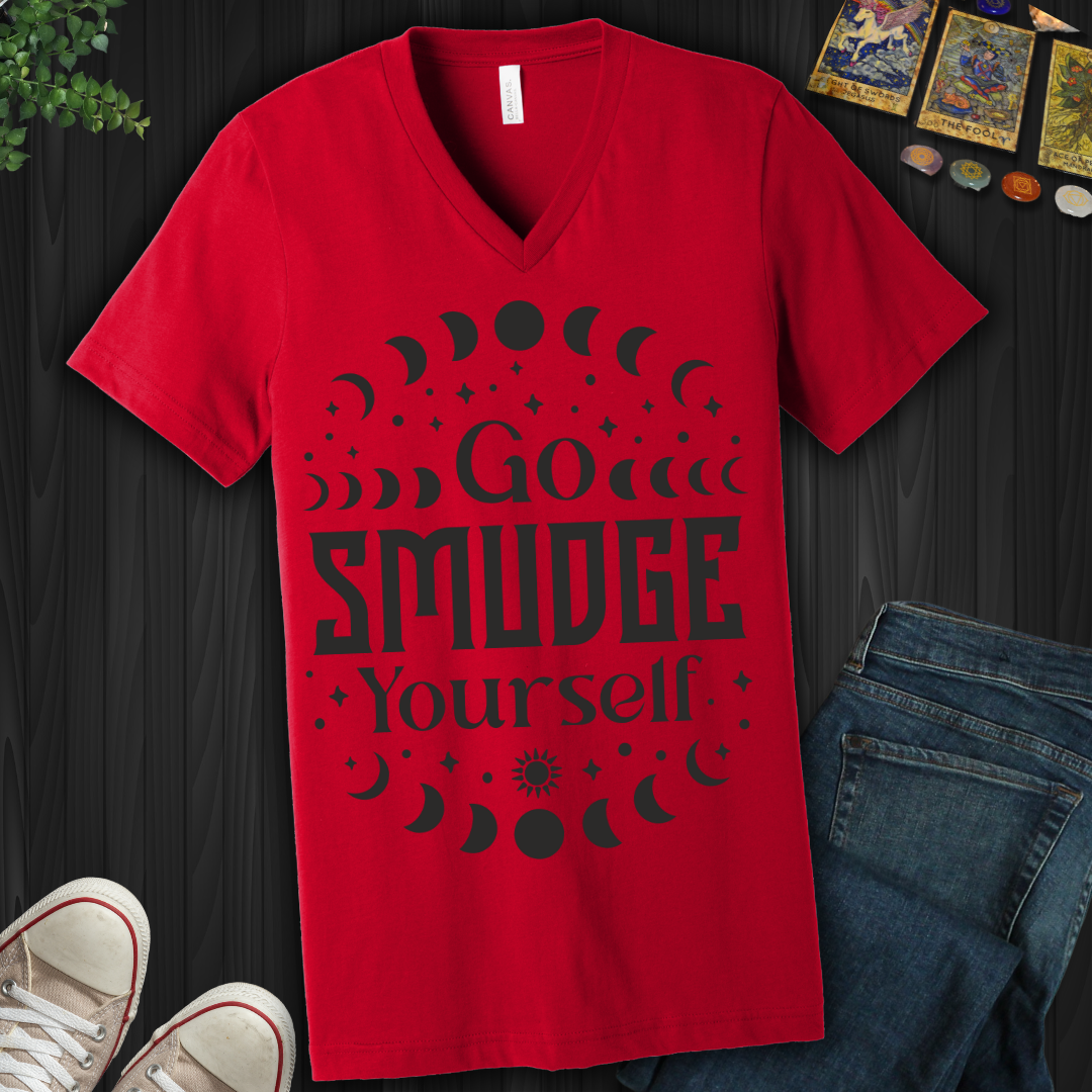 Go Smudge Yourself V-Neck Tee