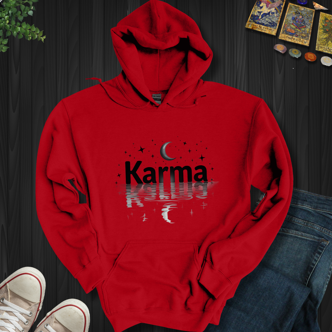 Reflective Karma Hooded Sweatshirt