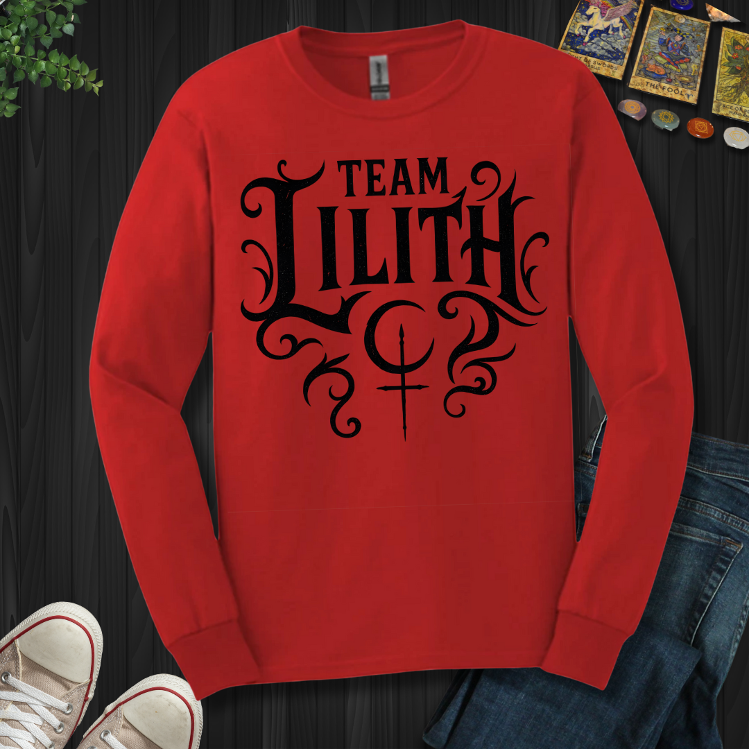 Team Lilith: Sacred Rebellion Long Sleeve Tee