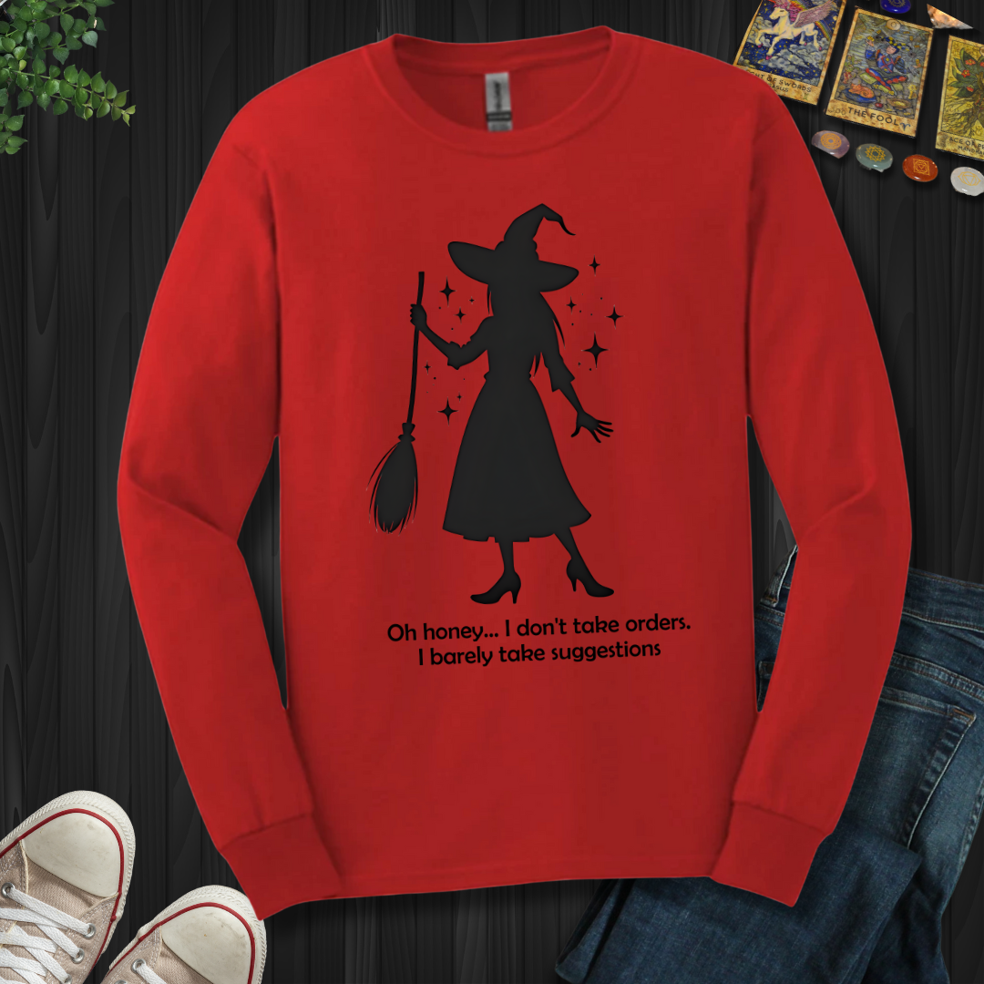 Witchy Attitude Long Sleeve Tee
