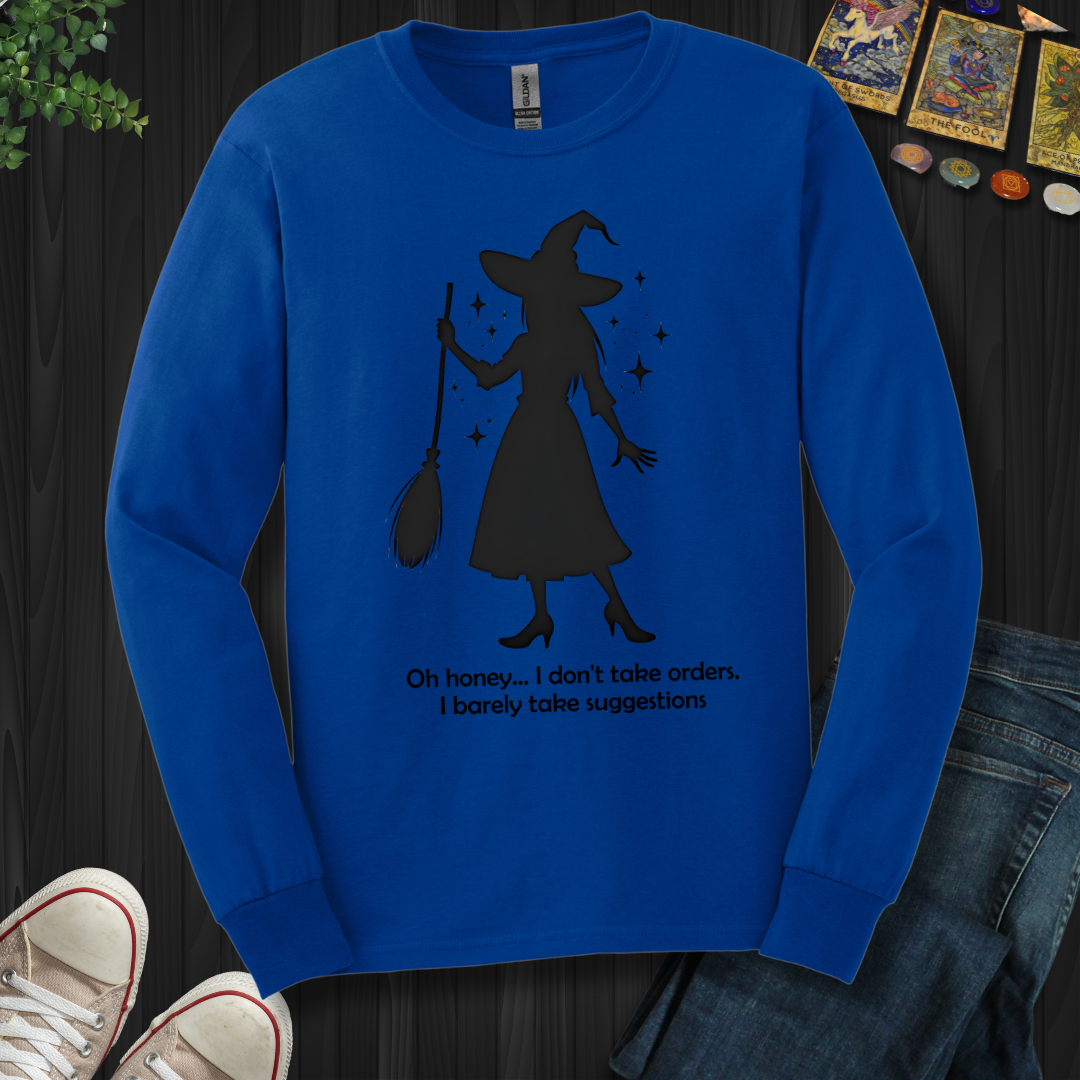 Witchy Attitude Long Sleeve Tee