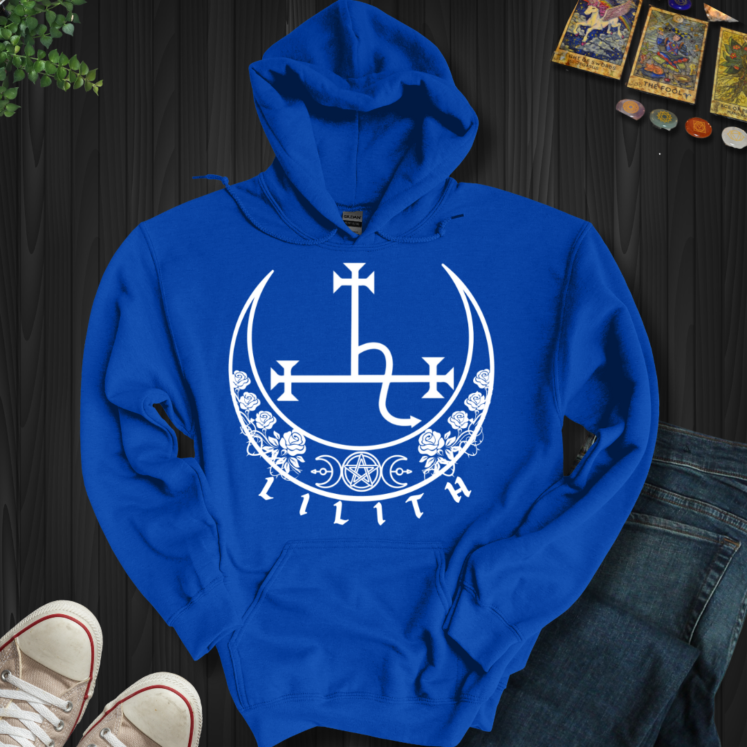 Lilith's Midnight Sigil Hooded Sweatshirt