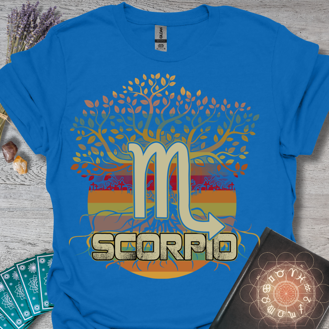 Scorpio Tree of Life T-Shirt