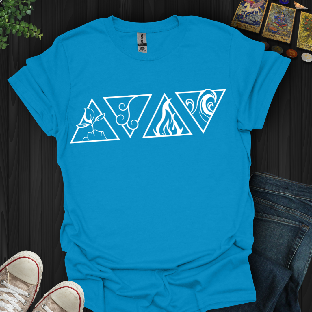 4 Elements (White) T-Shirt