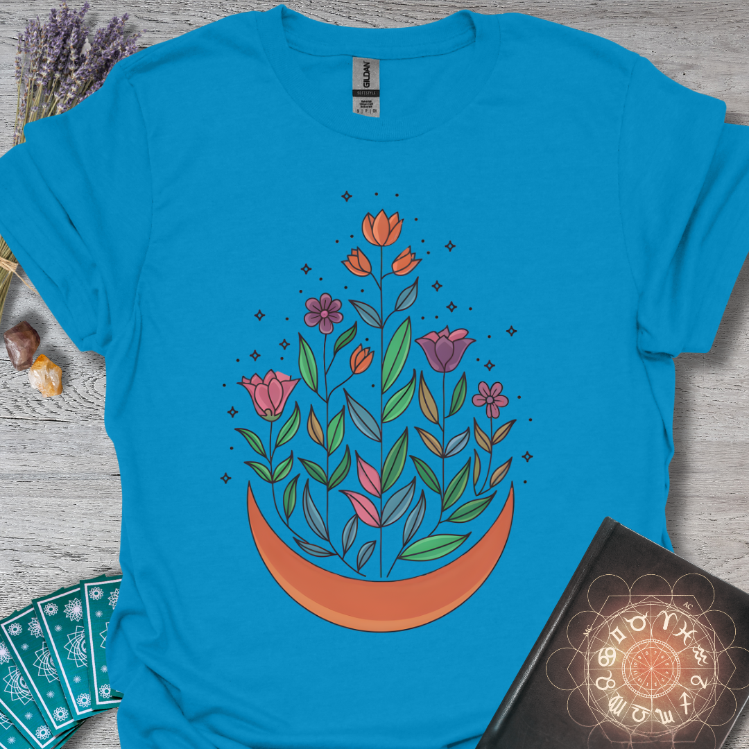 Floral Moonrise T-Shirt
