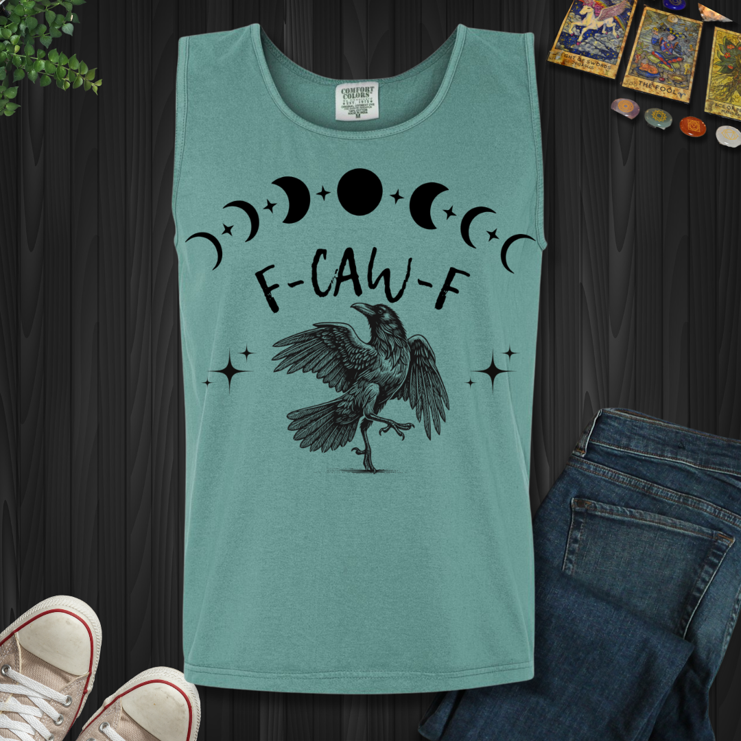Gothically Yours: Raven in Rebellion Tank Top