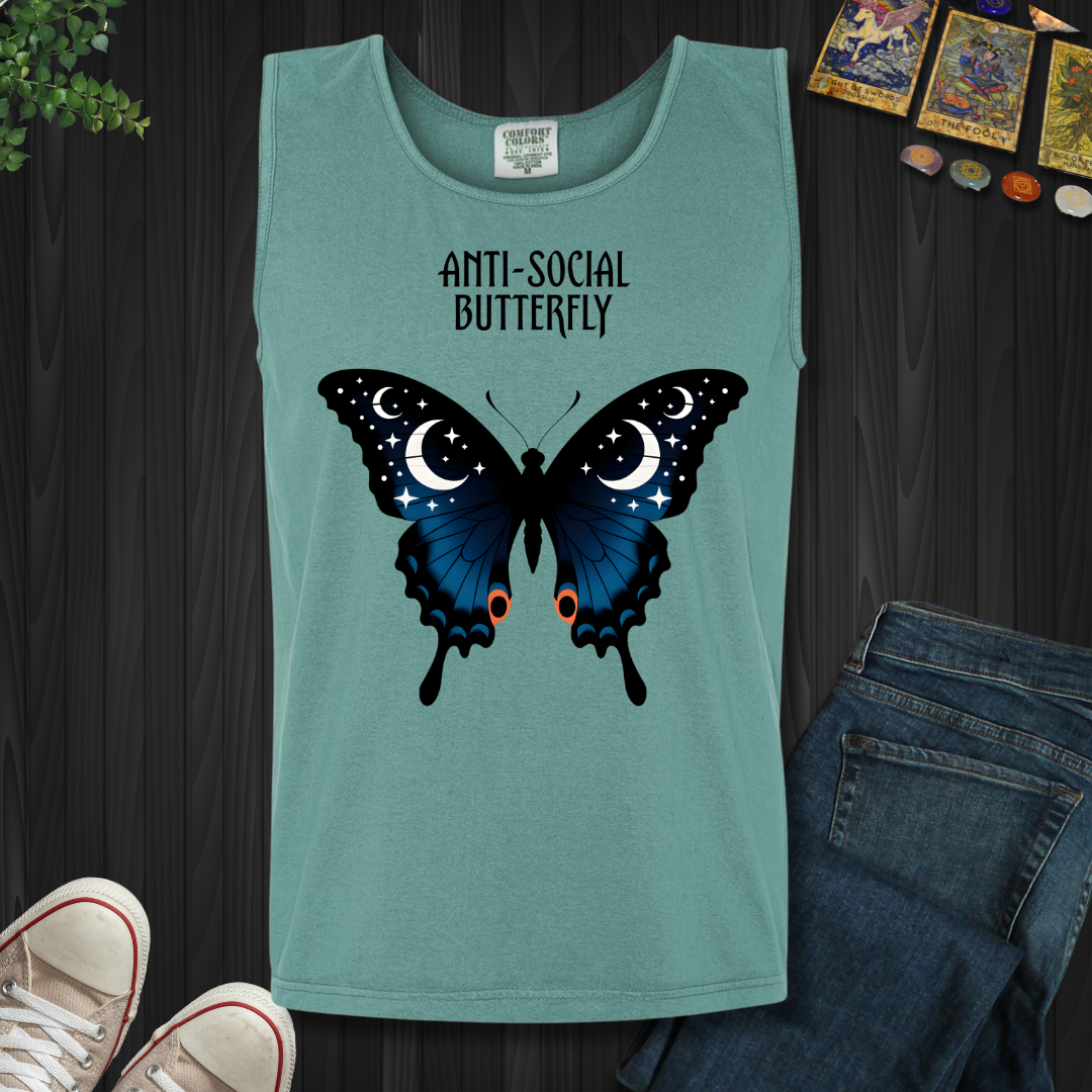 Anti-social Butterfly Tank Top