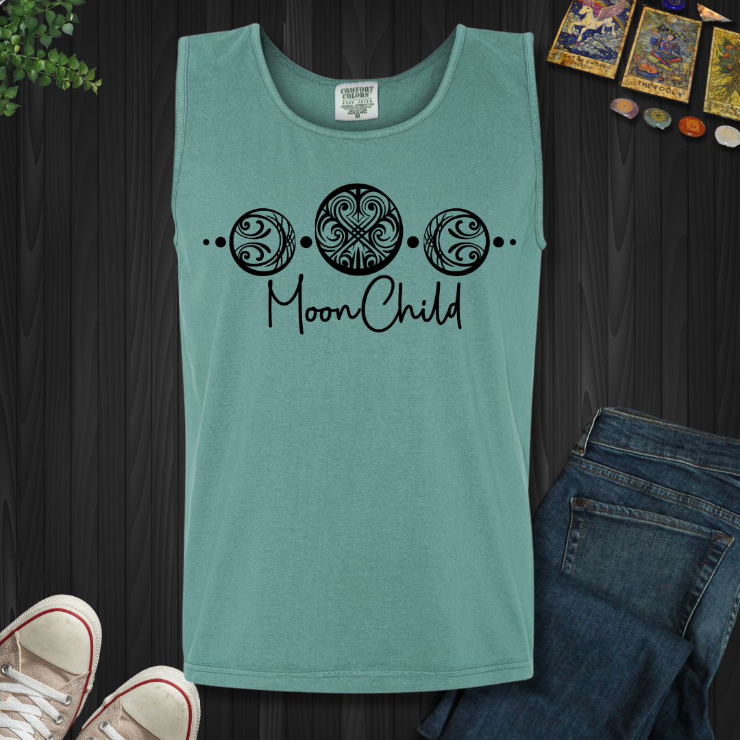Triple Moon Goddess Tank Top