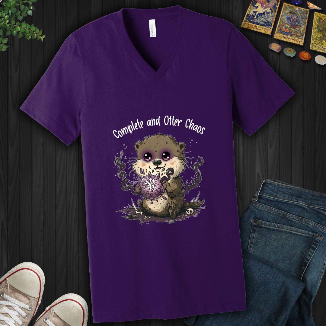 Complete And Otter Chaos V-Neck Tee
