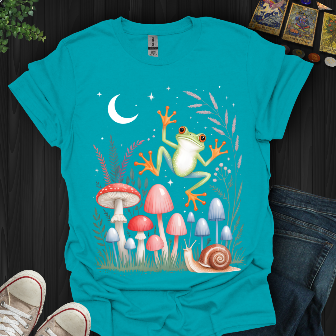 Frogs, Fungi & Good Vibes T-Shirt
