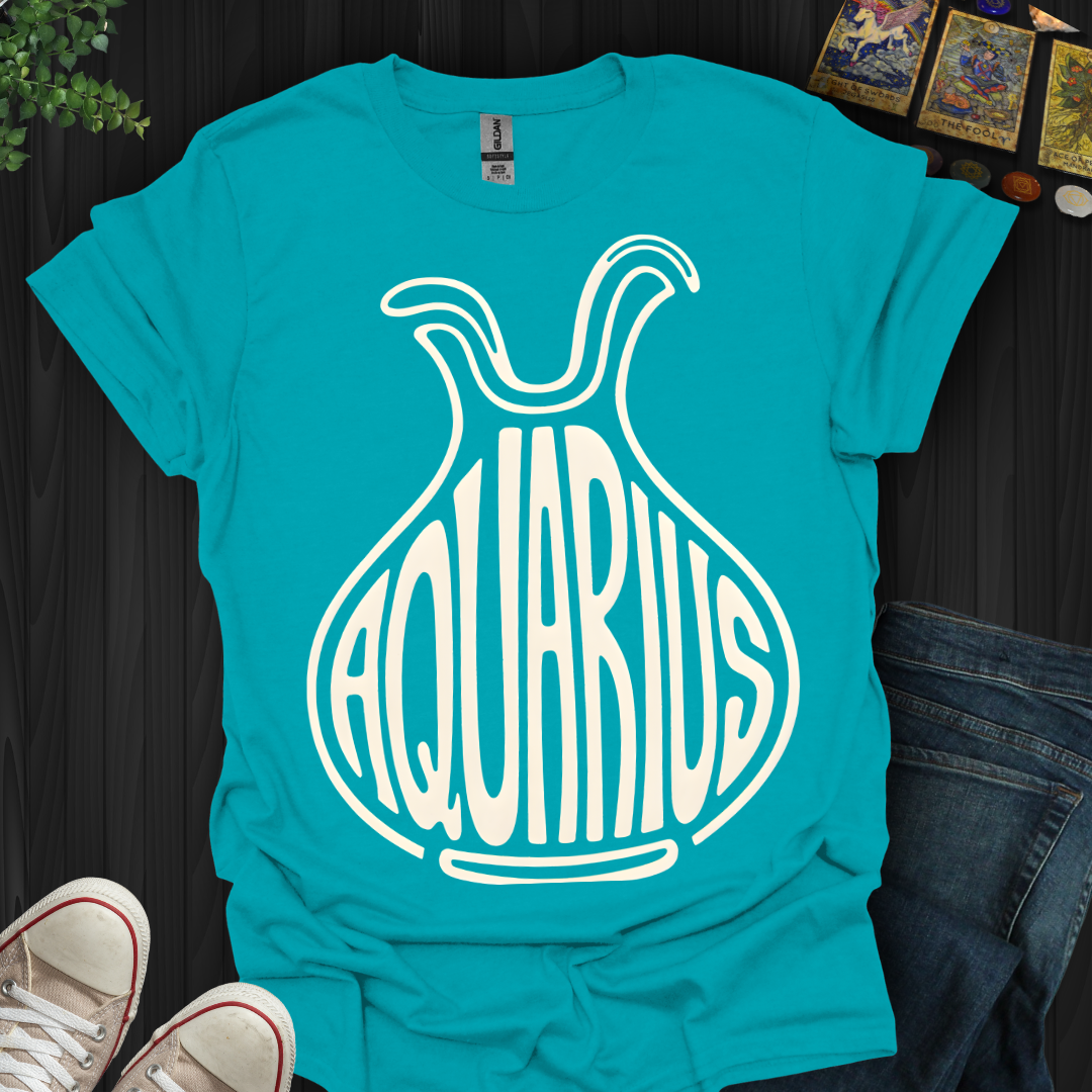 Aquarius: The Cosmic Visionary T-Shirt